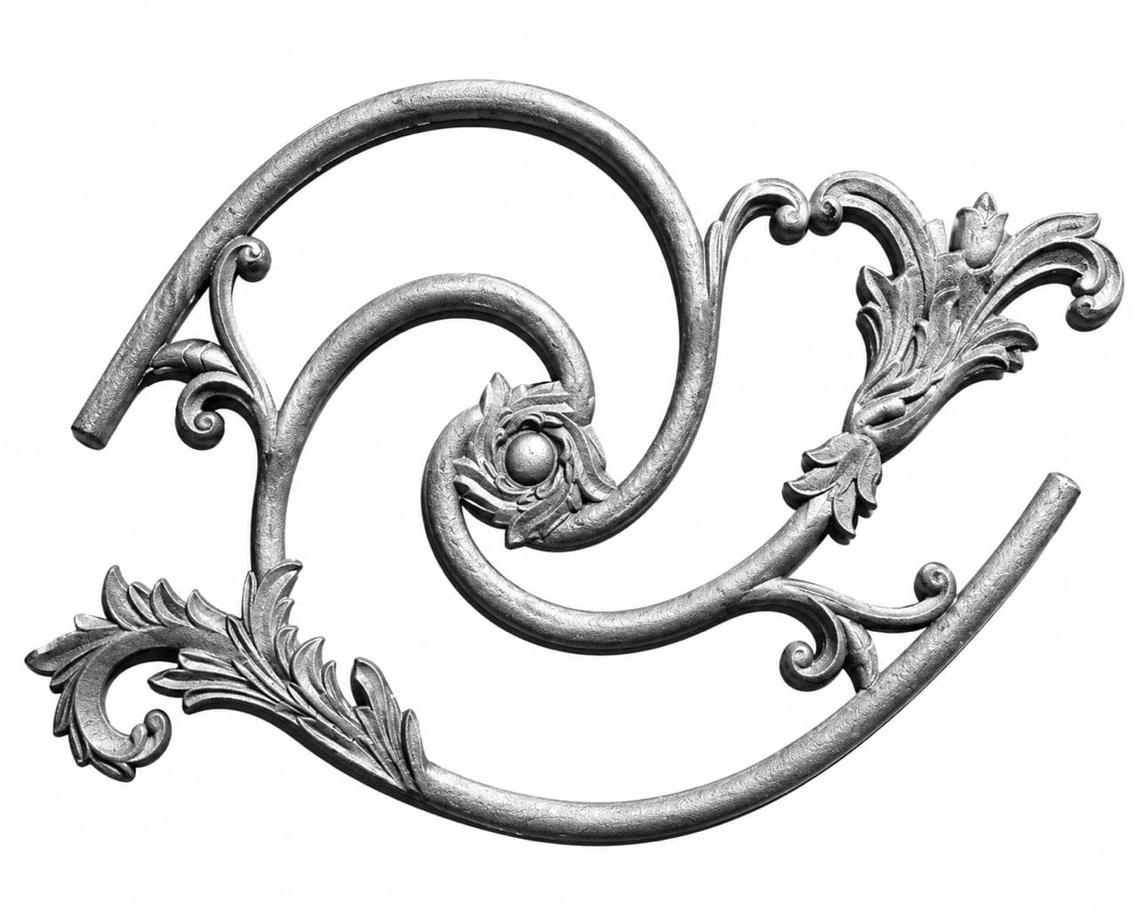 Cast iron staircase railing craftsmanship