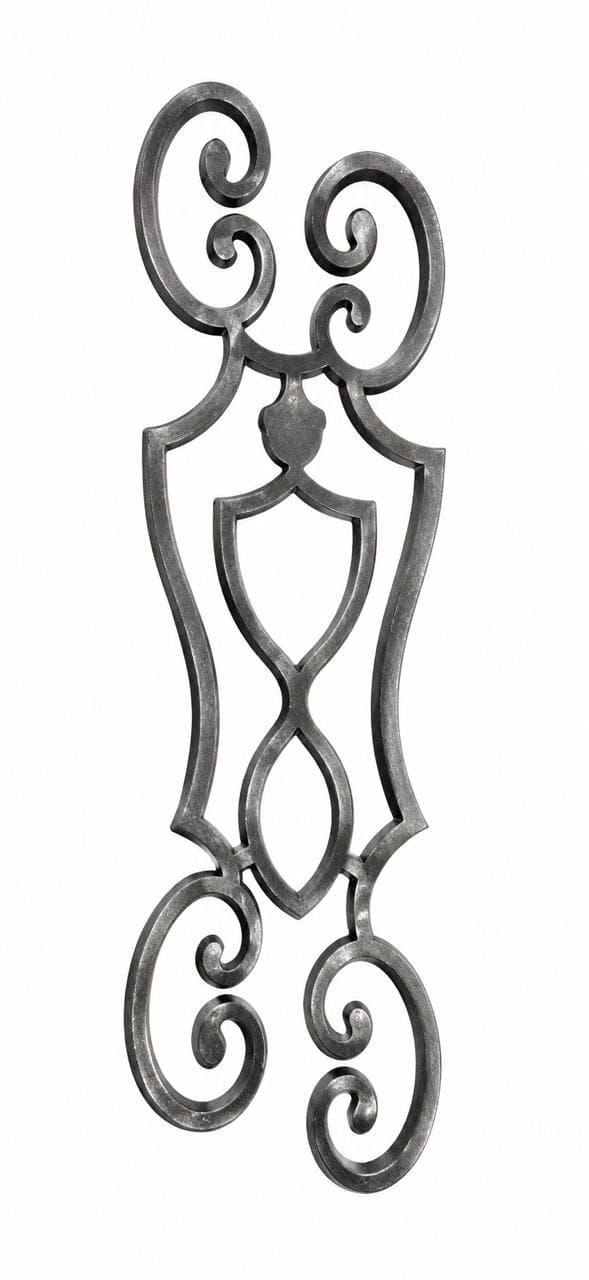 Cast iron gate detail
